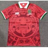 Mexico Equipación Mundial 1998-rojo